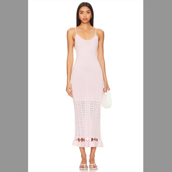 Nora Knit Dress - Light Pink - PEIXOTO - Picture 1 of 5